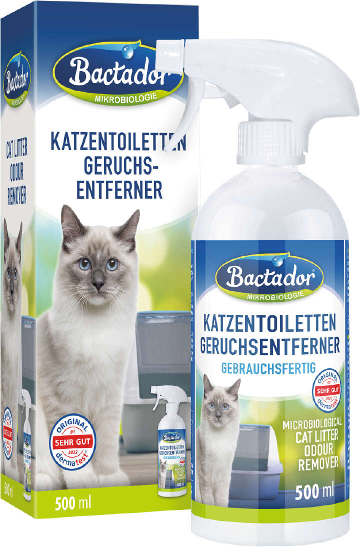 BACTADOR Katzentoiletten Geruchsentferner
